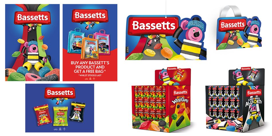 Bassetts pos and sales materials