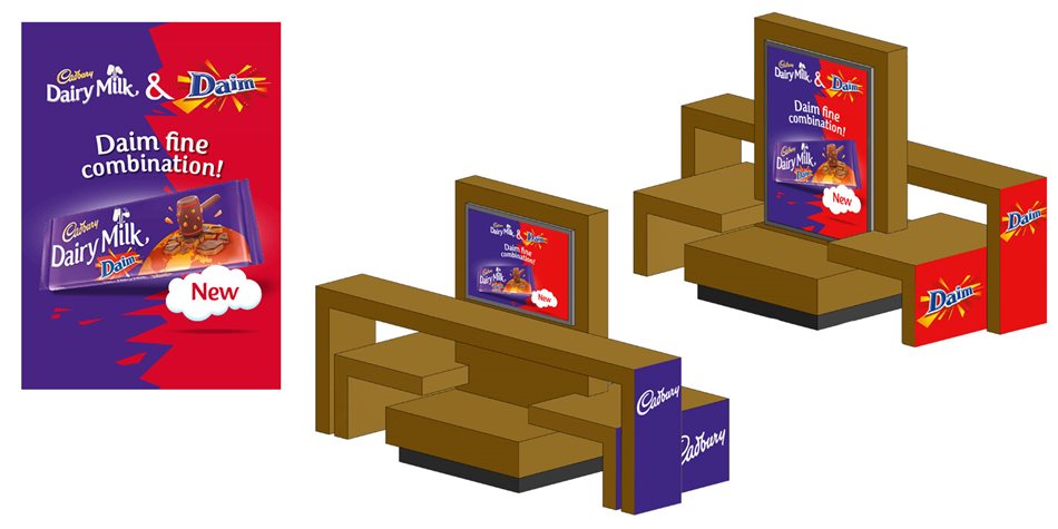 Cadbury & Daim Kampagne