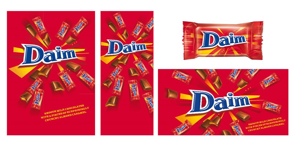 Daim 3D Packshot