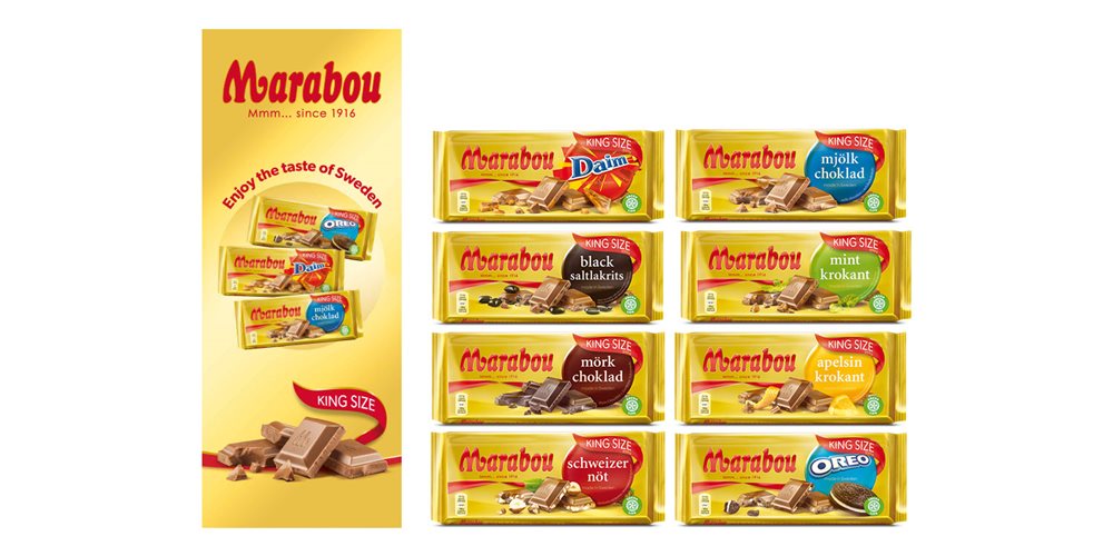 Marabou Poster und Packshots