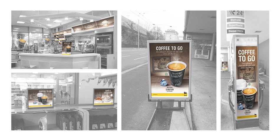 Mastro Lorenzo «Coffee to go Eni» Konzept