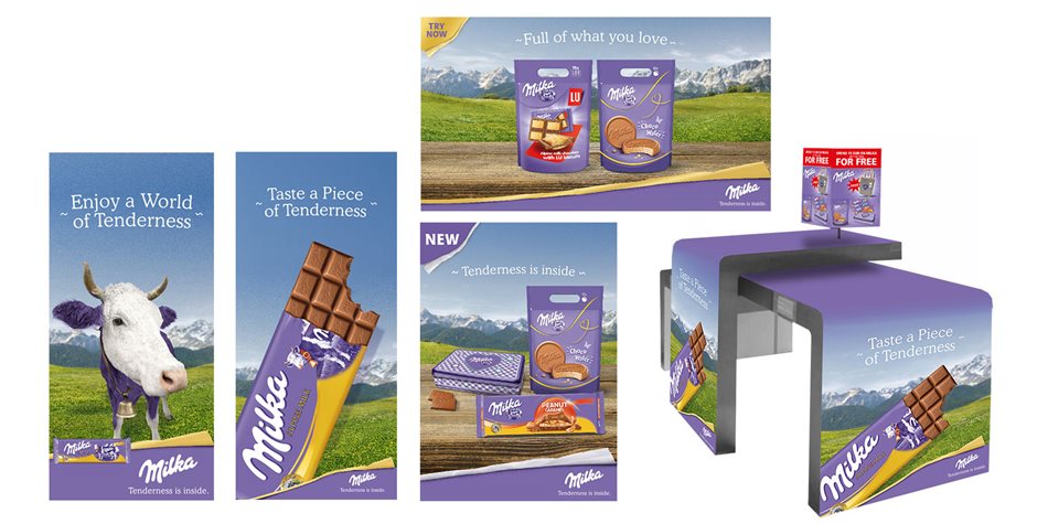 Milka WTR 2017 campaign