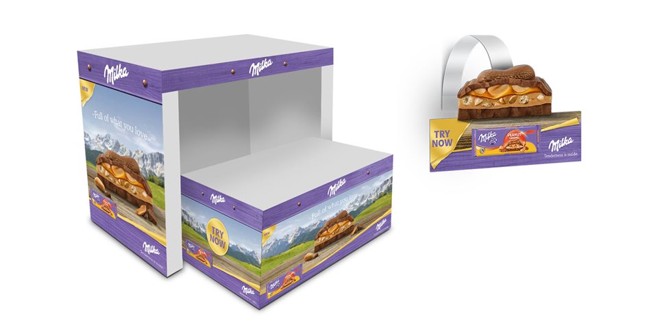 Milka WTR Peanut campaign