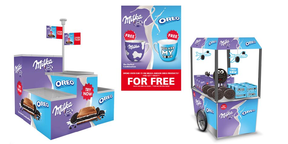 Milka & Oreo WTR Kampagne