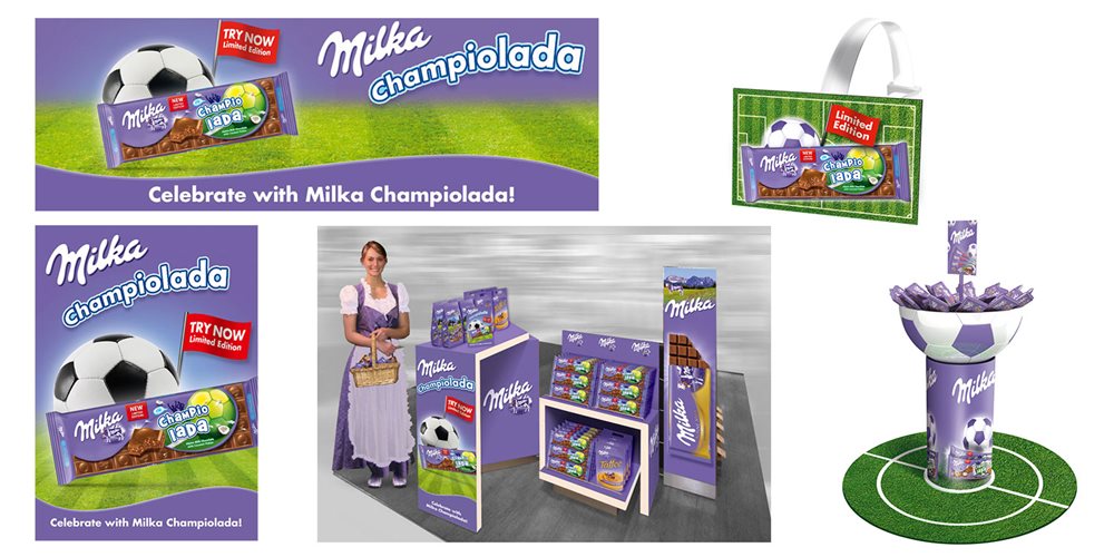 Milka WTR Champiolada campaign 2014