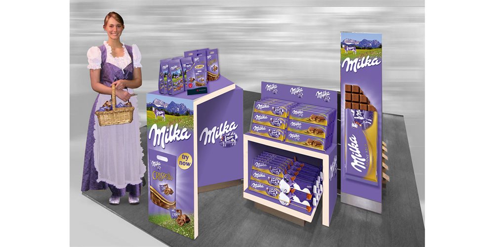 Milka WTR Crispello Kampagne