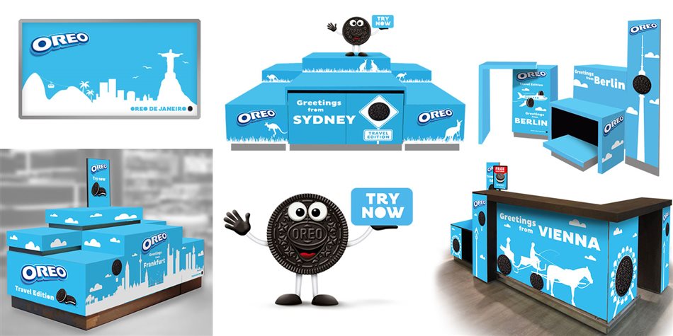 Oreo «Greetings from...» Kampagne