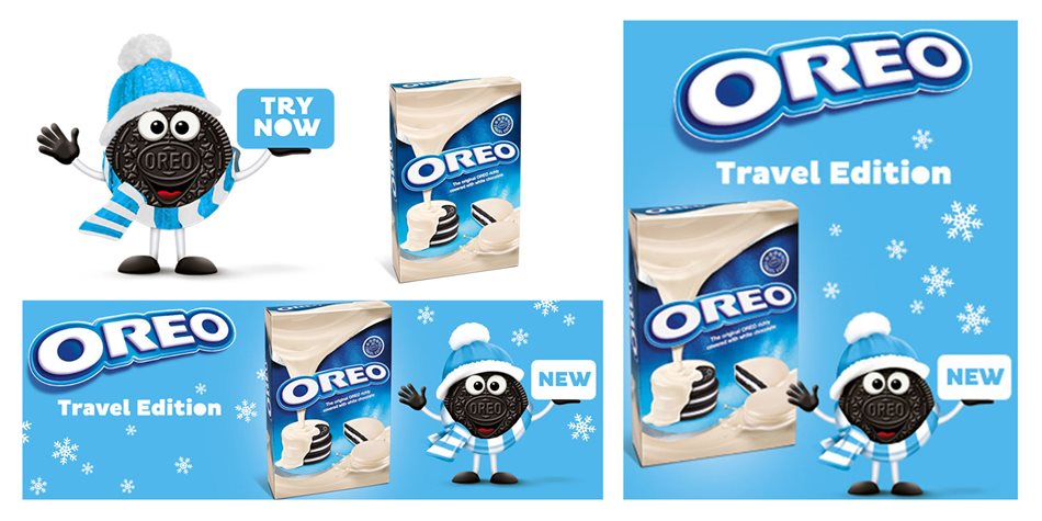 Oreo «Winter Dream» Kampagne