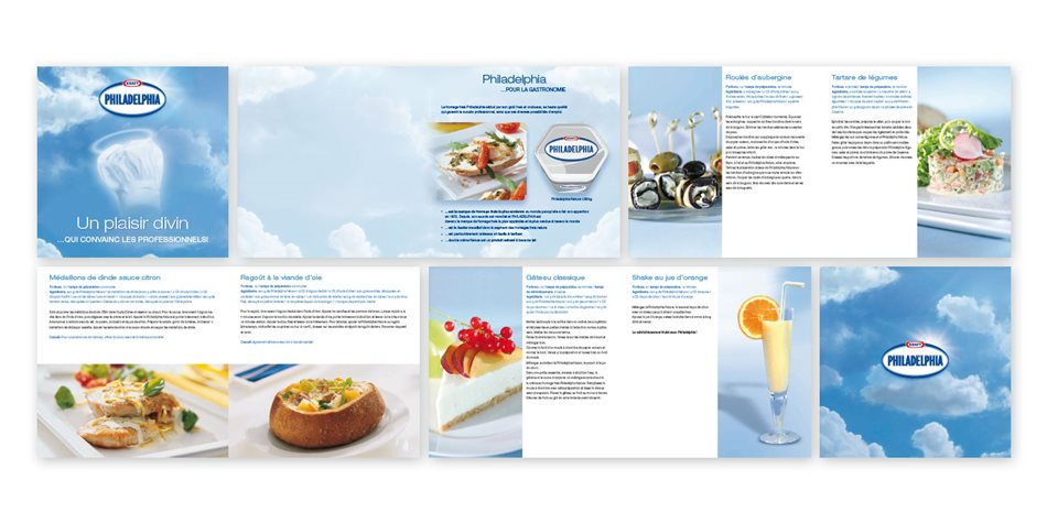 Philadelphia recipe brochure