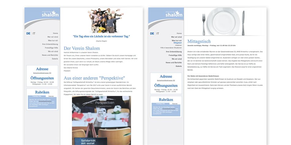 Shalom Website