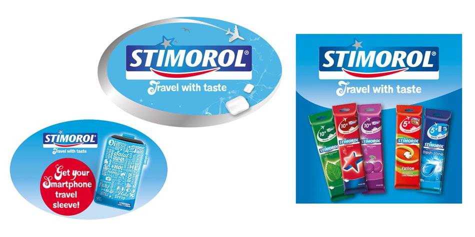 Stimorol Travel with taste campaign