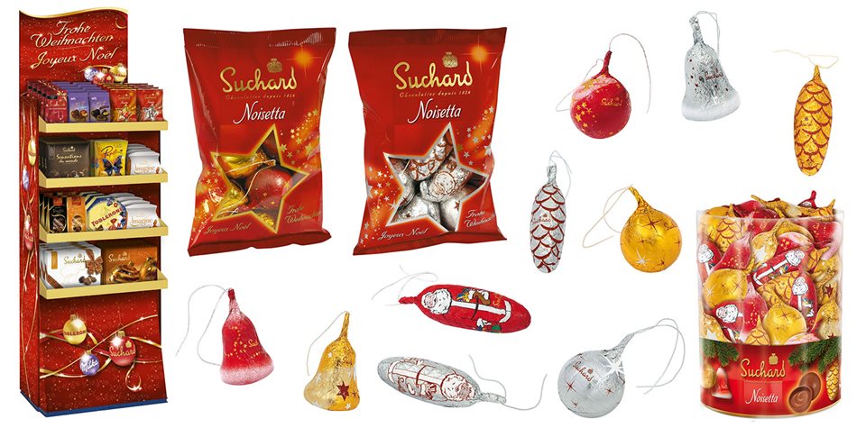 Suchard Noisetta Weihnachten Design