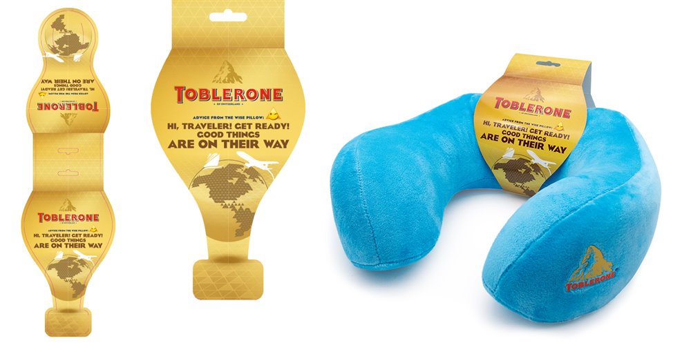 Toblerone WTR Travel Pillow